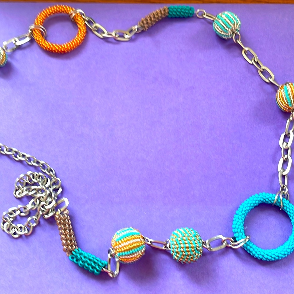Beautifulfull artistic geometric  necklace